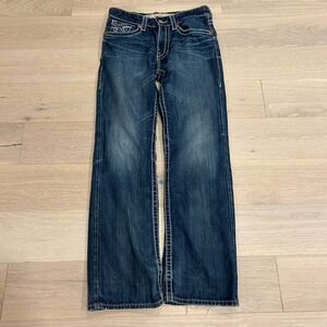 Big Star Pioneer Bootcut Jeans Mens 32R Limited Vintage Collection Blue USA Made